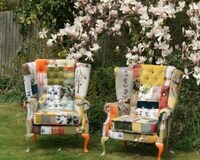 Comfy Quilted Couches Image 5