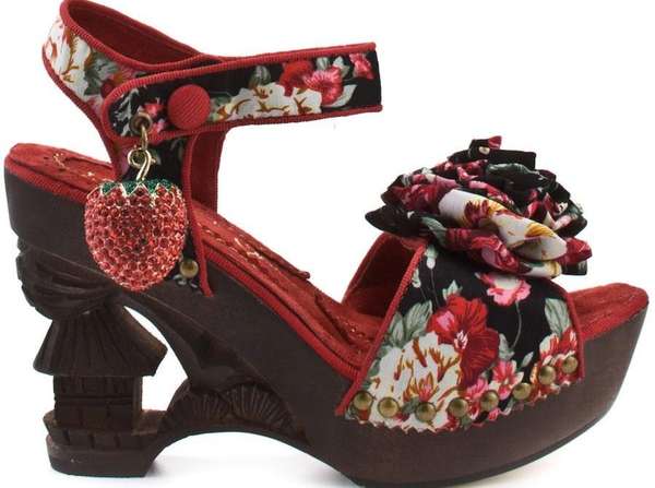 Modern Eastern-Inspired Heels