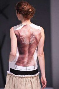 Faux See-Through Fashion Image 4
