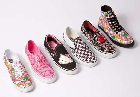 Fashionable Feline Sneakers