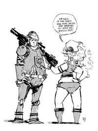 Sketchy Sci-Fi Illustrations Image 4