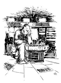 Sketchy Sci-Fi Illustrations Image 6