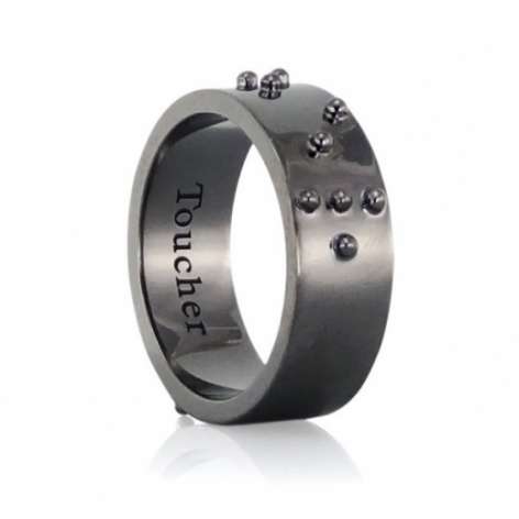 Silver Braille Bands