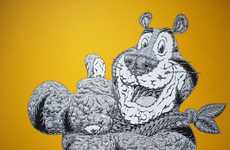 Iconic Mascot Paintings