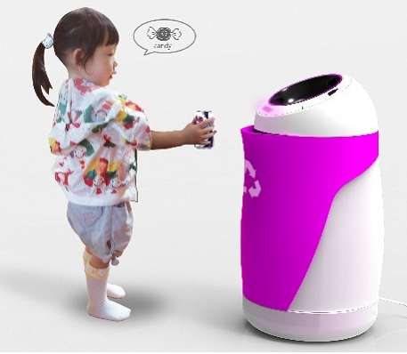 Rewarding Recycling Bins