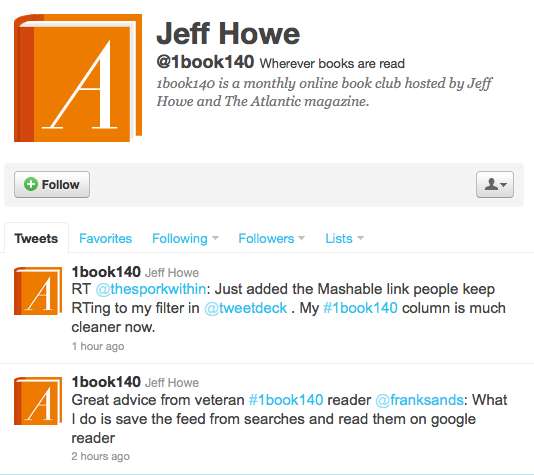 Twitter Book Clubs