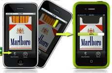 Smartphone Cigarette Sharing