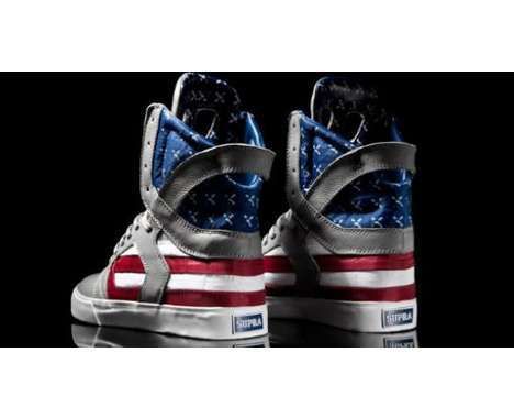 Supra skytop american discount flag