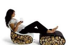 12 Contemporary Firewood Features