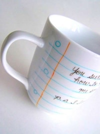 Handwritten Cup Designs Image 2