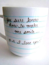 Handwritten Cup Designs Image 4