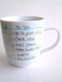Handwritten Cup Designs Image 5