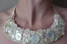 Beautiful Buttoned Bibs