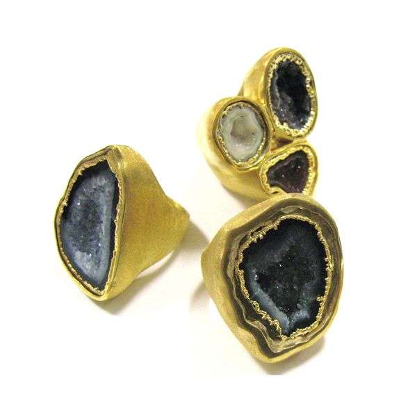 Raw Geological Jewelry