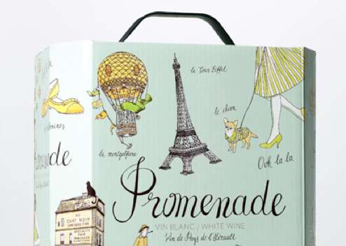 Hand-Drawn Wine Branding