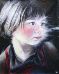 Blurry Bone-Chilling Art Image 7