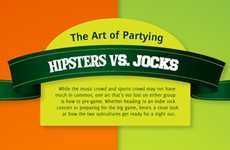 Party Stereotype Infographics