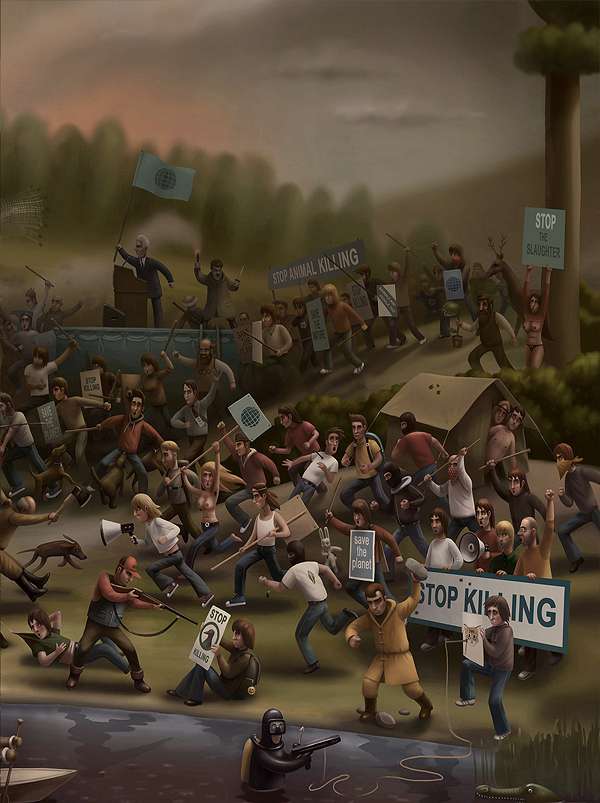 Illustrated Ideology Wars