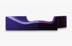 Sinuous Purple Seating