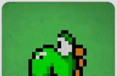 Pixelated Gamer Illustrations