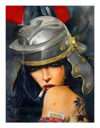 Battle-Worn Smoking Seductresses Image 3