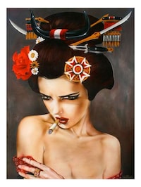 Battle-Worn Smoking Seductresses Image 5