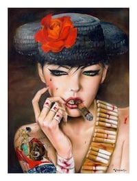 Battle-Worn Smoking Seductresses Image 6