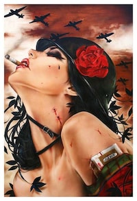 Battle-Worn Smoking Seductresses Image 7