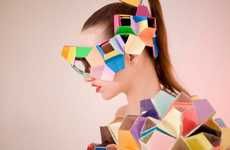Kaleidoscopic Origami Fashions