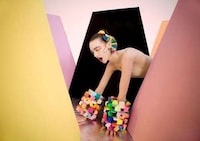 Kaleidoscopic Origami Fashions Image 4