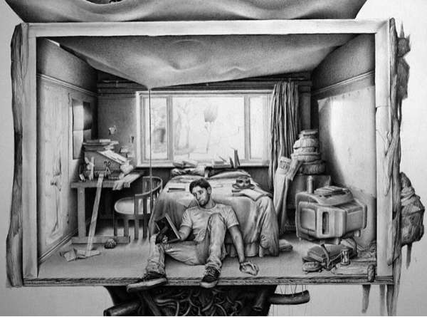 Hyper-Detailed Pencil Portraits