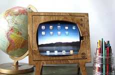 Retro Television iPad Docks