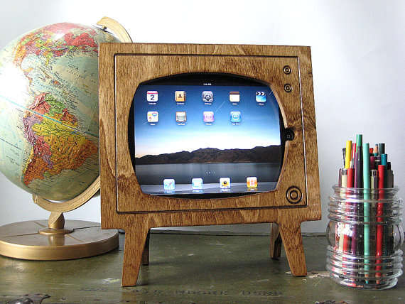 Retro Television iPad Docks