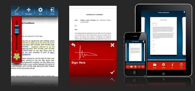 Onscreen Signature Apps