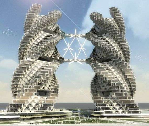 Sustainable Twin Towers