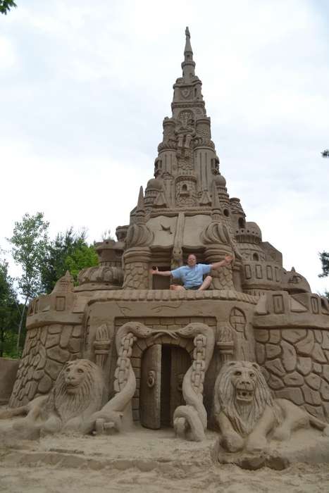 World's Tallest Sand Castle