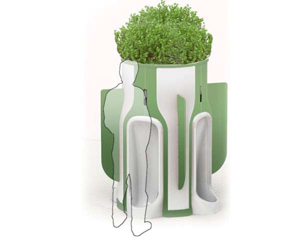 Plant-Feeding Urinals