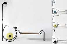 Public Bike Benches
