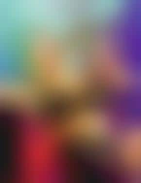 Colorful Underarm Coifs Lady Gaga Dons Blue Armpit Hair