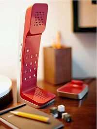 L-Shaped Landline Telephones Image 2