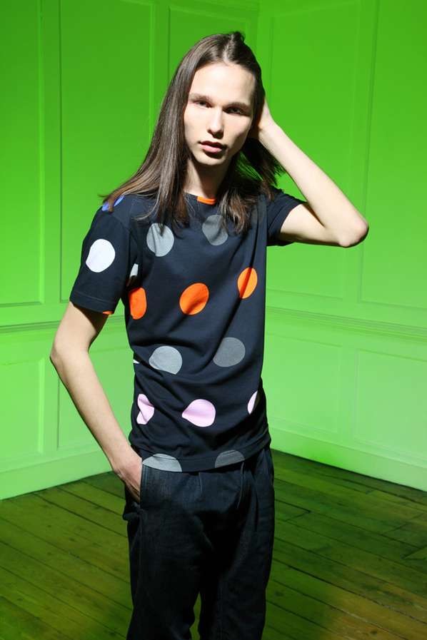 Pixelated Printed Tees Image 2