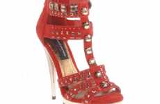 Exposed Studded Heels