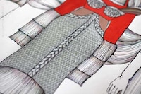Mustachioed Fashion Illustrations Image 6