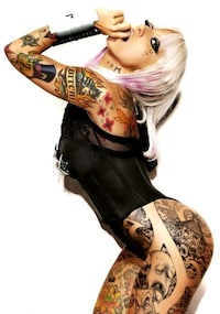 Tattooed Hollywood Starlets Image 6