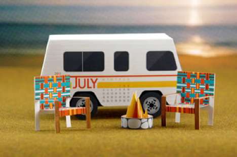 3D Caravan Calendars