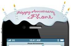 Smartphone Anniversary Infographics