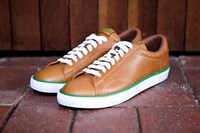 Stylishly Perforated Leather Kicks Image 2