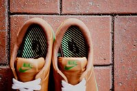 Stylishly Perforated Leather Kicks Image 4