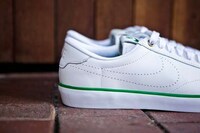 Stylishly Perforated Leather Kicks Image 7