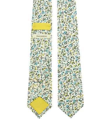 Petal-Patterned Neckties